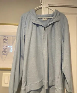 7 Diamonds quarter zip Blue Size XXL thumbnail 1