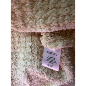 Heartloom Bouclé Sweater Vest Cream Ivory Pearl Button Front Pockets S thumbnail 6