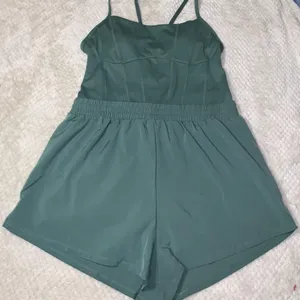 VICTORIA’S SECRET PINK Active Romper — Green | L thumbnail 1