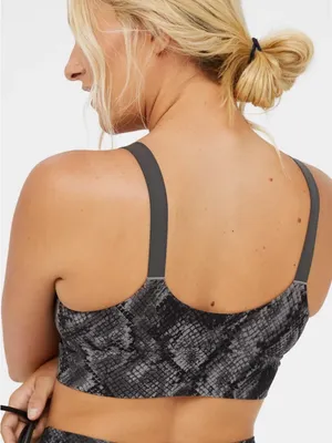 Aerie OFFLINE Real Me Ballet Back Sports Bra Medium thumbnail 3