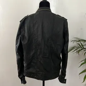 H&M faux leather jacket EUC thumbnail 4