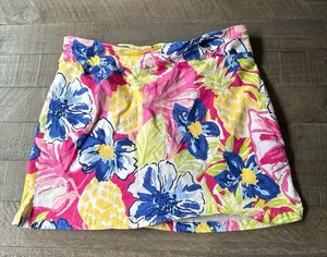 Rafaella Women's bright Vibrant Pineapple Floral Skort Size XL‎ thumbnail 1