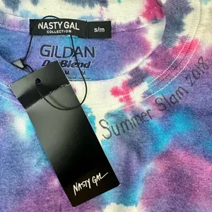 Nasty Gal Tie-Dye Tee with Blue and Purple size S/M NWT thumbnail 2
