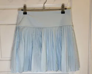 Fabletics Light Blue Pleated Athletic Tennis Golf Skort Size Small thumbnail 1
