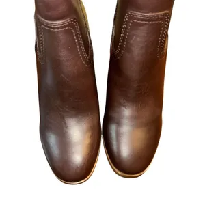 Gianni Bini Brown Odettee Memory Foam Block Heel Knee High Boots(Size 5M) thumbnail 8