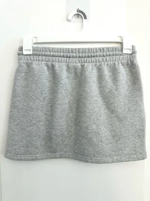 Aritzia TNA Cozy Boyfriend Fleece Sweat Skirt Small thumbnail 2