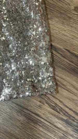 Lulus Dress Sequin Mini Rose Gold Small thumbnail 4