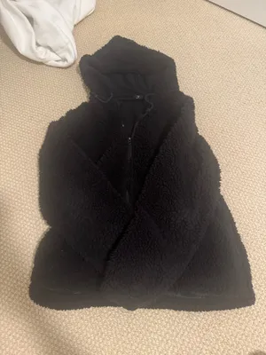 pacsun fuzzy zip up thumbnail 1