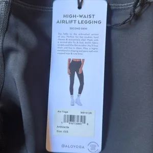 Alo High Waist Airlift Legging Anthracite thumbnail 2