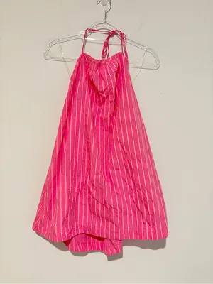 A New Day Sleeveless Shift Mini‎ Dress pin Striped Pink White Size medium thumbnail 3