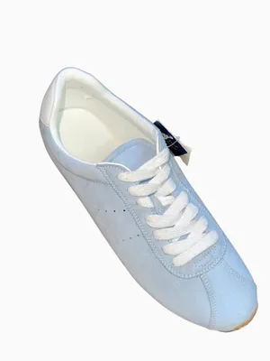 Universal Threads JoJo Suede Blue Sneakers Retro Boho It-Girl Size 11 NWT thumbnail 6