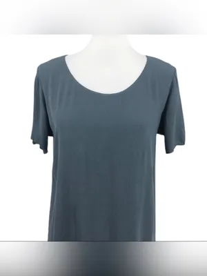 Aritzia Wilfred Free Teigen T-Shirt Dress – Blue Stone – S thumbnail 3