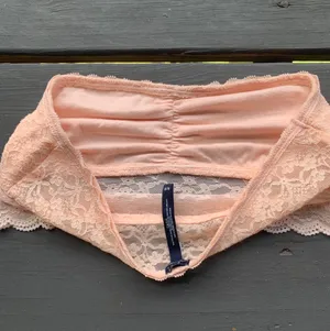 Aerie Peach Lace Bandeau Bralette thumbnail 6