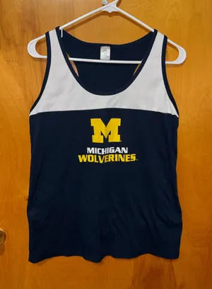 Sideline Apparel University of Michigan Tank Top thumbnail 1