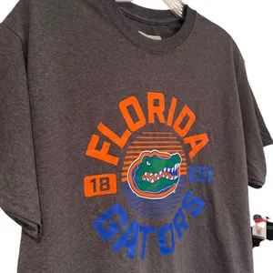 Captivating Florida Gators T Shirt Women's Medium‎ Gray NCAA Officially Licensed thumbnail 1
