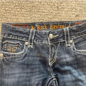Rock Revival Debbie Straight Jeans Dark Wash thumbnail 3