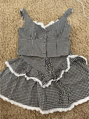 Sky to moon gingham set size M thumbnail 2