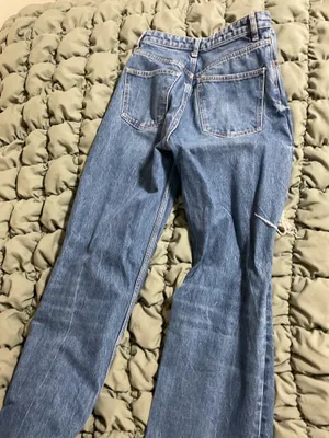 ZARA Jeans High-Rise Straight Leg Women’s thumbnail 2