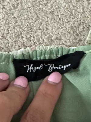 Hazel Boutique Green Floral Mini Dress thumbnail 11