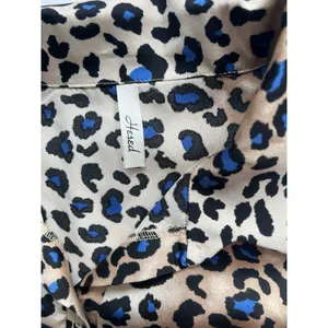 Hesed Women Leopard Print Collared Button thumbnail 7