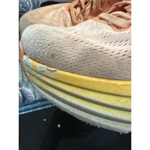 HOKA ONE ONE Bondi 8 Women's‎ Peach/Yellow Running Shoes Size 8.5 thumbnail 8