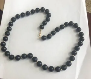 Vintage Stamped Pat Bead Necklace thumbnail 1