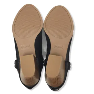 Qupid Black Pointed Toe Cut-out Ankle Booties thumbnail 6