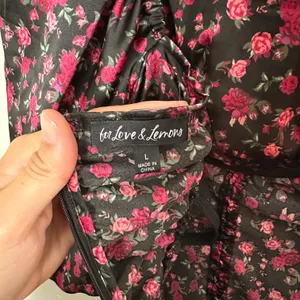 For Love & Lemons - Black Melrose Cocktail Satin Bodycon Mini Dress thumbnail 9
