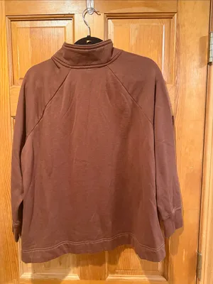Terra & sky half zip sweater shirt size 1X (16w~18w) thumbnail 2