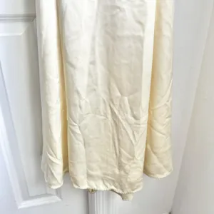 Nana Jacqueline Caroline Dress in Butter Yellow sz Small thumbnail 8