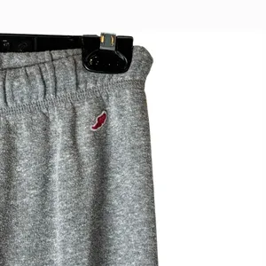 League Buffalo Sweatpants Womens Small‎ Gray Joggers Graphic Fleece Athleisure thumbnail 4
