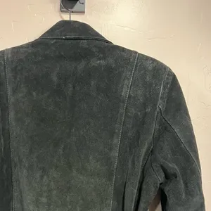 Firenze Leather Factory Suede Leather Jacket Black thumbnail 10