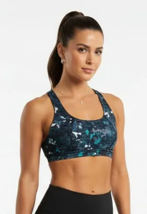 Sweaty Betty Green & Black Cropped Athletic Sport Workout Bra Top S thumbnail 1