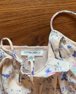 Tilly’s Pink Floral Mini Dress thumbnail 5