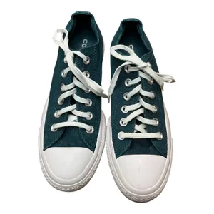 Converse Chuck Taylor All Star Lift Ox low-top platform sneakers turquoise -Sz 7 thumbnail 2