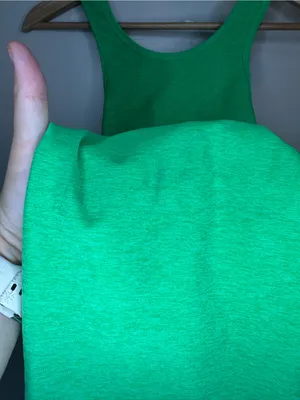 Beyond Yoga Neon Green Racerback Mini Dress thumbnail 3