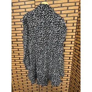 Scoop Black And White Floral Tie Neck‎ Dress Size XL thumbnail 3