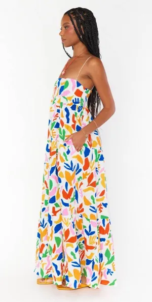 Show Me Your Mumu Long Weekend Maxi Dress Primary Paradise size Medium M thumbnail 4