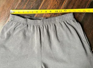 Elastic waist shorts cotton Los Angeles Apparel casual boho beachwear thumbnail 3