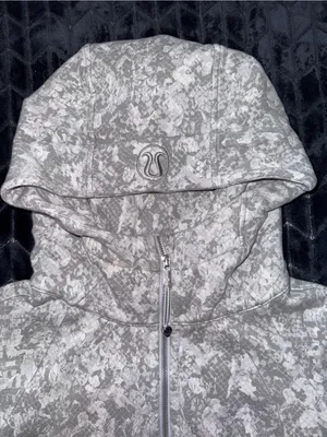 Lululemon Hooded‎ Define Jacket Nulu Hideaway Camo Starlight Size 10 thumbnail 3