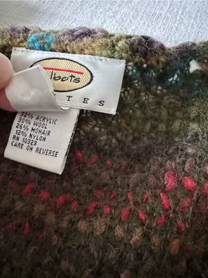 Vintage Talbots Y2K Boho Knit Sweater - Small thumbnail 9