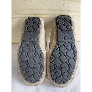 UGG Australia Women's Brown Suede Sheepskin Lined Moccasin Slippers Size 5 thumbnail 11