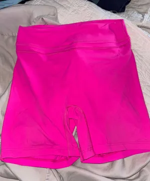 Hot pink tom tiger biker shorts Size M thumbnail 1