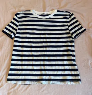 ZARA Striped Top thumbnail 1
