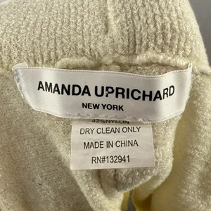 Amanda Uprichard Ariya Rib Knit‎ Biker Short in Pale Yellow Size XS thumbnail 4