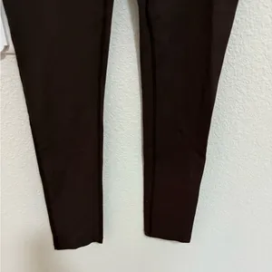Prana 7/8 Leggings Chocolate Brown Low Rise Small thumbnail 4