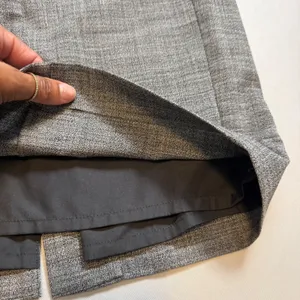 Ann Taylor Gray Textured Pencil Skirt Knee Length Career Wear Lined Back Vent thumbnail 7