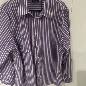 Ralph Lauren Lavender and White Striped Button-Down Shirt no size pit to pit 26 thumbnail 7