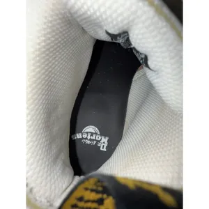 Dr. Martens Women's Devon Flower Leather Platform Boots -‎ White Milled Sz 5 thumbnail 4