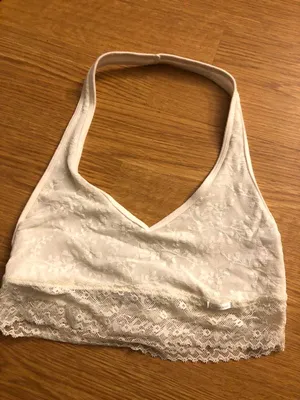 Calvin Klein White Bralet thumbnail 1